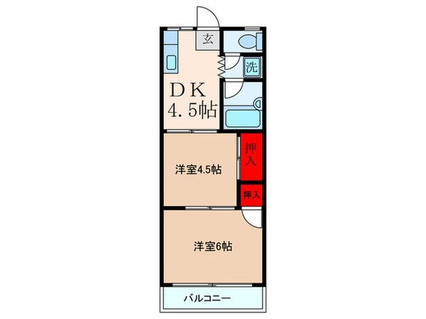 サンビオラ上新庄の物件間取画像